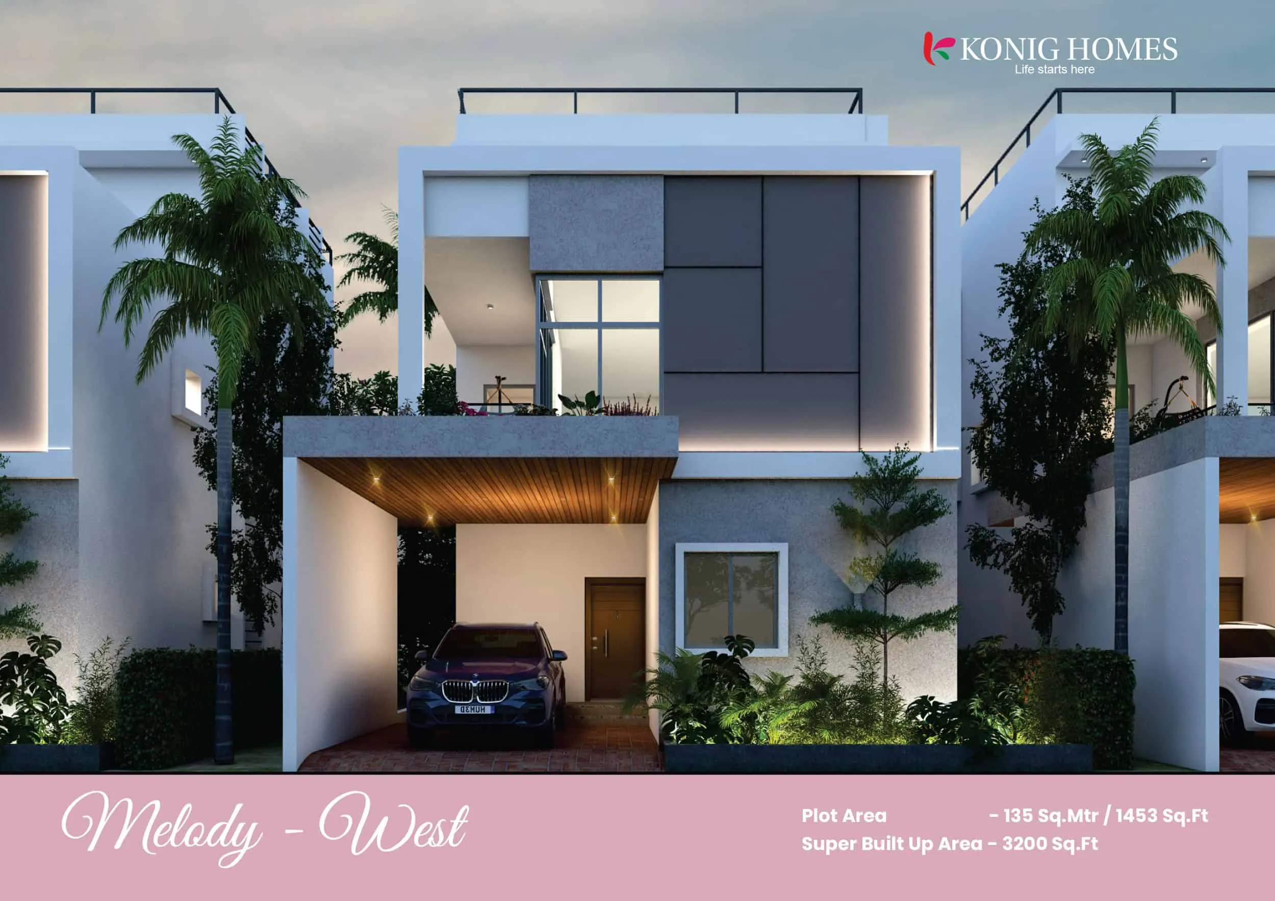 Melody Villa Elevation